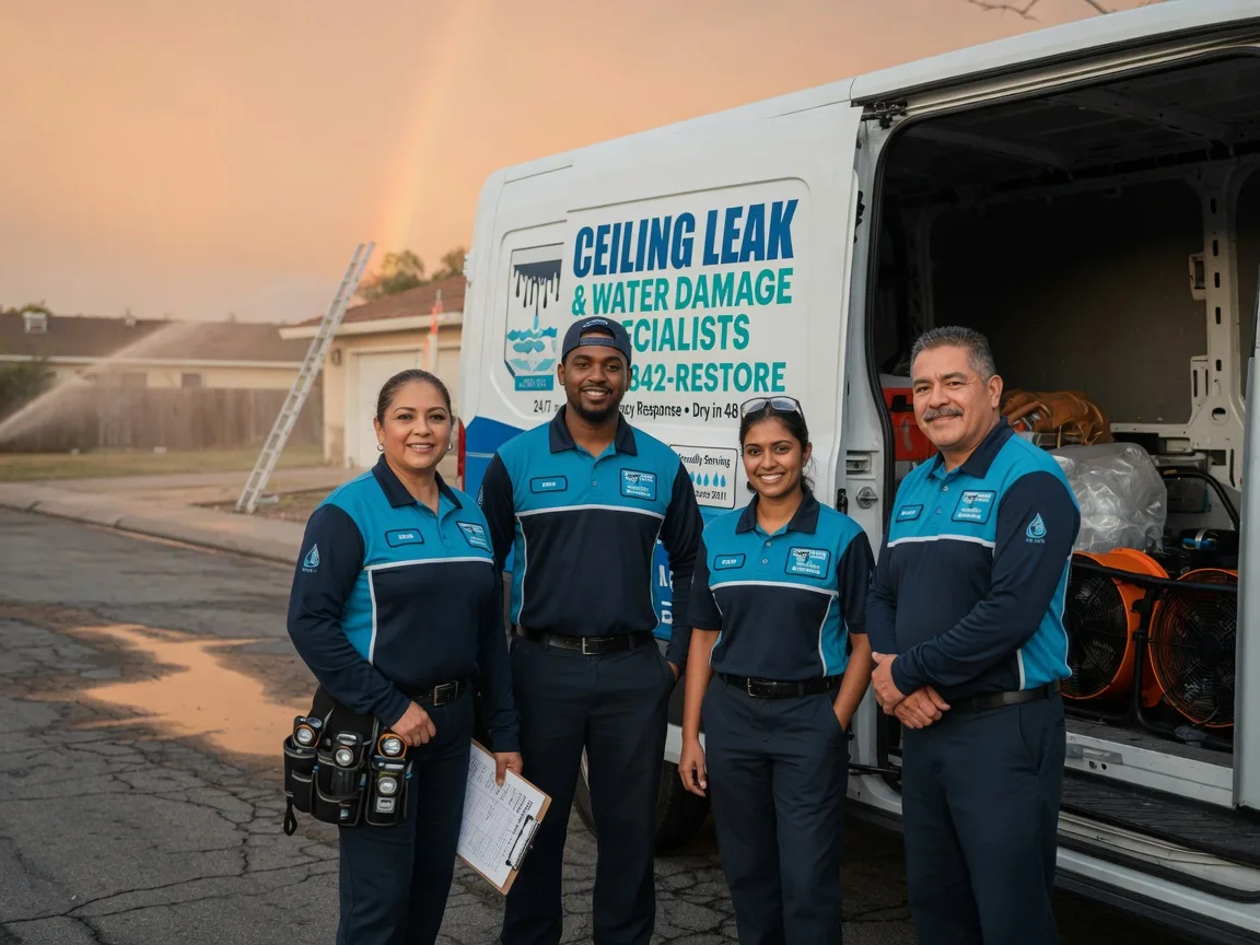 Ceiling Leak Cleanup company in Brookshire, TX
